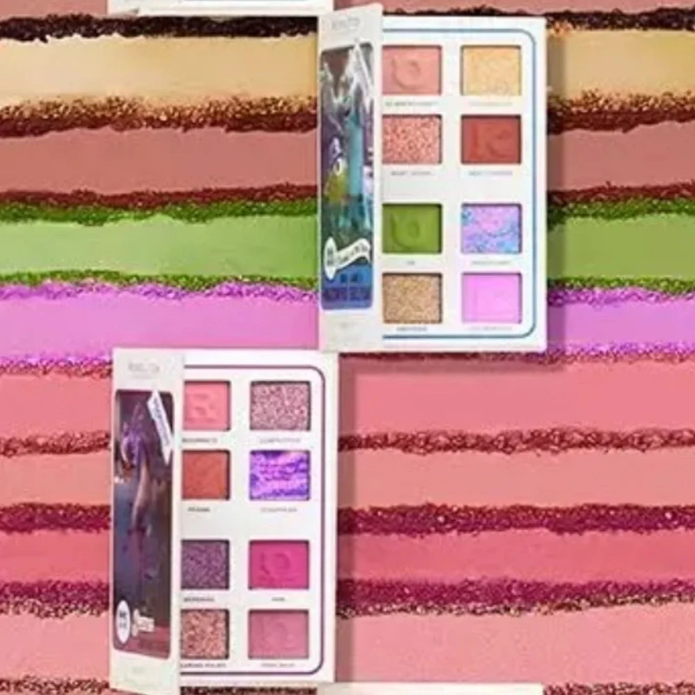 Makeup Revolution x Monsters University Card Eyeshadow Palette Randall Scare